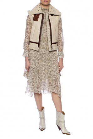 Leather vest with pockets, zdjęcie 2 Leather vest with pockets od Chloe